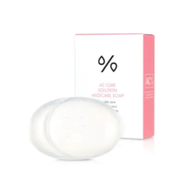 Мило для очищення шкіри, схильної до висипань Dr. Ceuracle AC Cure Solution Medicare Soap 93,5 г - фото №1