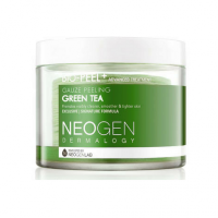 Пілінгові диски з зеленим чаєм Neogen Dermalogy Green Tea Moist PHA Gauze Peeling - фото №1