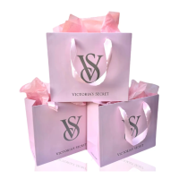 Подарочный пакет Victorias Secret розовый средний  - фото №1