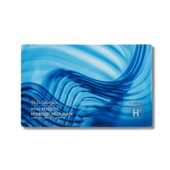 Зволожувальна гідрогелева маска для шиї Dr. Ceuracle Hyal Reyouth Hydrogel Neck Mask 1 шт - 11 г - фото №1