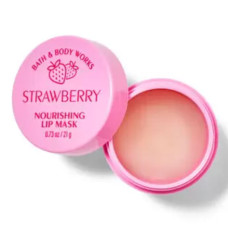Живильна маска для губ Bath and body works Strawberry Nourishing Lip Mask 21 г - фото №1