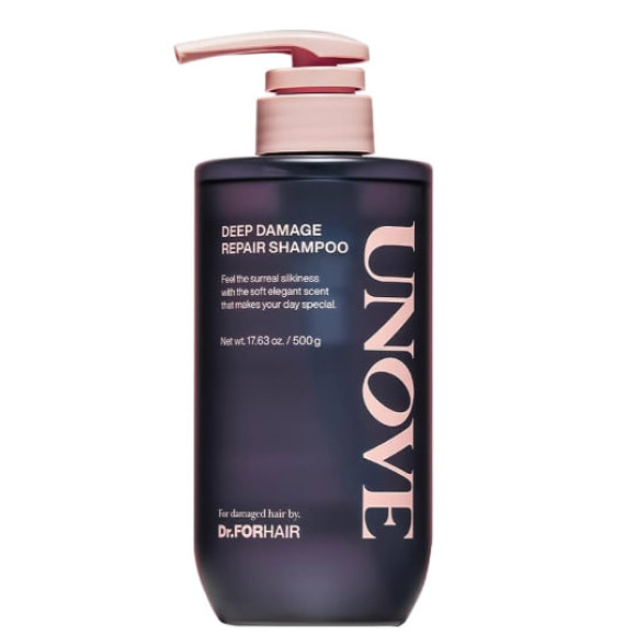 Відновлювальний шампунь для пошкодженого волосся Unove Deep Damage Repair Shampoo 500 мл - фото №1
