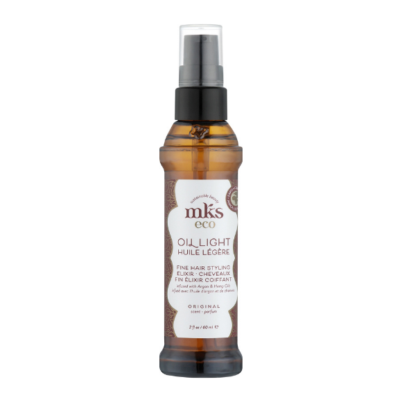 Олійка для тонкого волосся MKS ECO Oil Light Fine Hair Styling Elixir Original Scent 60 мл - фото №1
