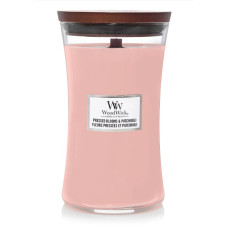 Ароматична свічка з ароматом квітів Woodwick Large Pressed Blooms & Patchouli 609 г - фото №1