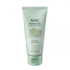 Очищувальна СПА маска-пінка з французькою зеленою глиною AHC French Spa Green Mud Cleanser - фото №1