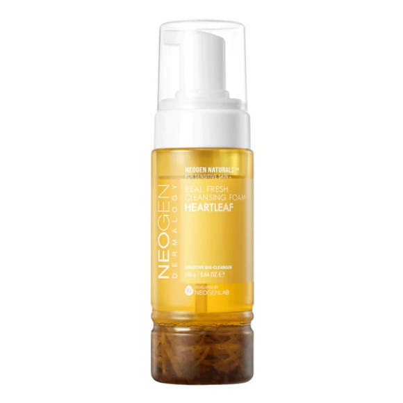 Пінка для вмивання з Гуттуїнією Neogen Real Fresh Cleansing Foam Heartleaf - фото №1