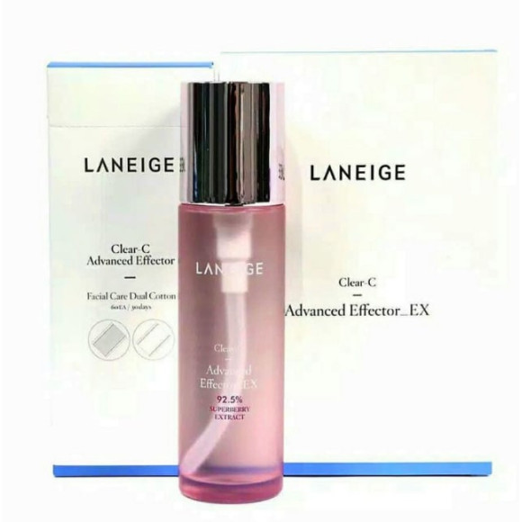 Тонер-ефектор для обличчя з екстрактами ягід та ніацинамідом Laneige Clear-C Advanced Effector EX - фото №1