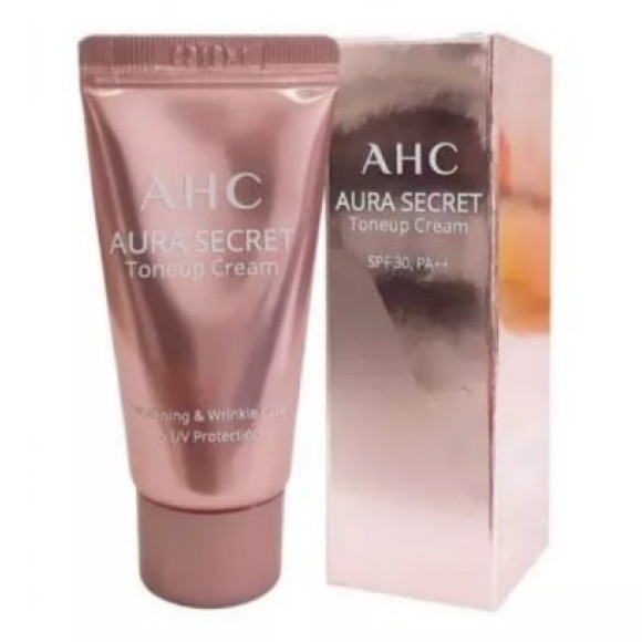 Крем для обличчя AHC Aura Secret Tone Up Cream SPF 30, 10 мл - фото №1