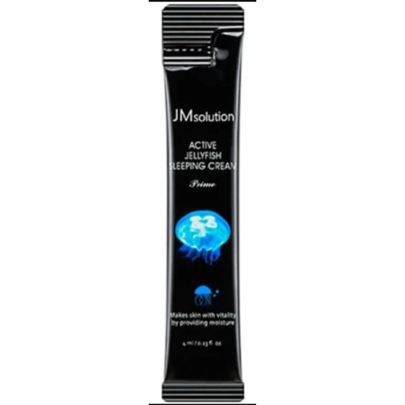 Нічний крем з екстрактом медузи JM Solution Active Jellyfish Sleeping Cream стік - фото №1