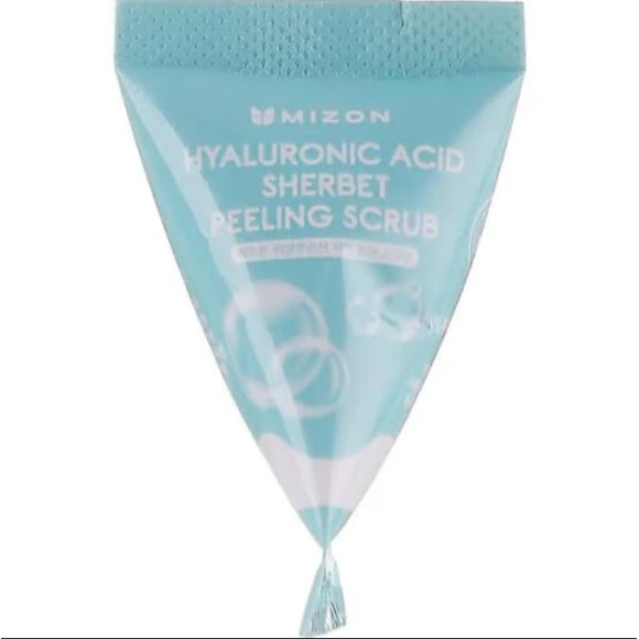 М'який зволожуючий скраб-щербет Mizon Hyaluronic Sherbet Peeling Scrub - фото №1