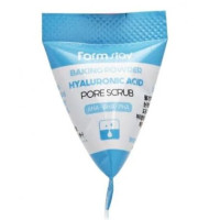 Скраб для обличчя з содою та гіалуроновою кислотою FarmStay Baking Powder Hyaluronic Acid Pore Scrub - фото №1