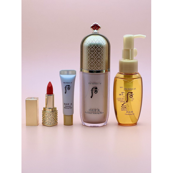 Набір з базою під макіяж The History of Whoo Gongjinhyang Mi Essential Makeup Base Special Set - фото №1