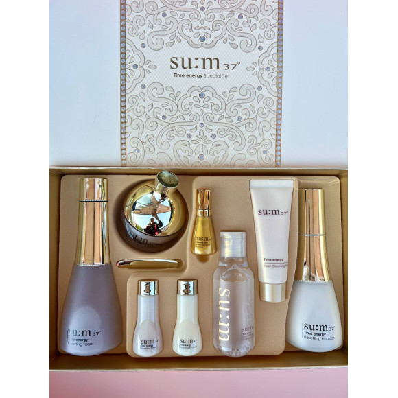 Набір антивікових засобів Su:m37 Time Energy Special Gift Set 8 Items - фото №1