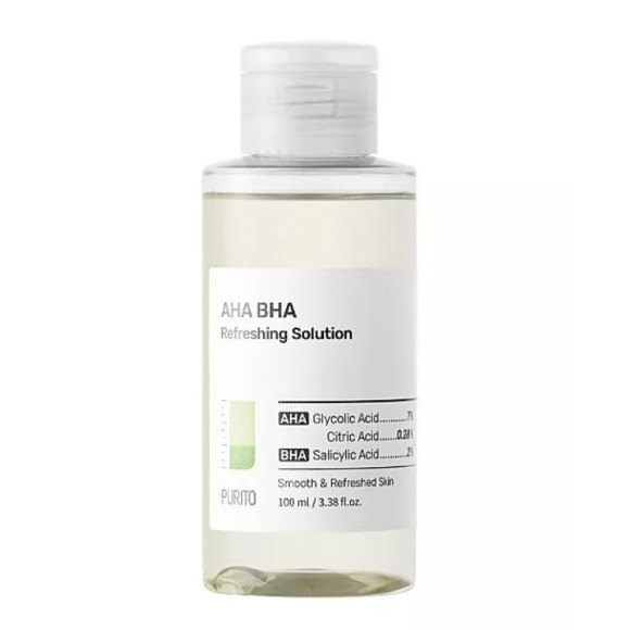 Кислотний тонер Purito AHA BHA Refreshing Solution - фото №1