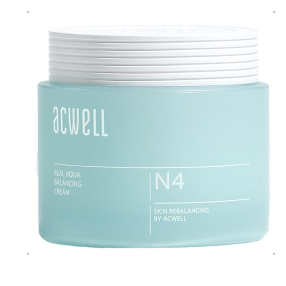 Зволожуючий крем для чутливої шкіри Acwell Real Aqua Balancing Cream - фото №1