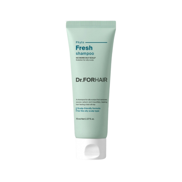 Міцелярний шампунь для жирної шкіри голови Dr. FORHAIR Phyto Fresh 70 мл - фото №1