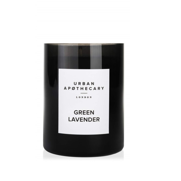 Ароматична свічка з ароматами лаванди, м'яти і зелені Urban apothecary Green lavender 35 г - фото №1