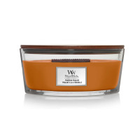 Ароматична свічка з нотами гарбуза та спецій Woodwick Ellipse Pumpkin Praline  - фото №1