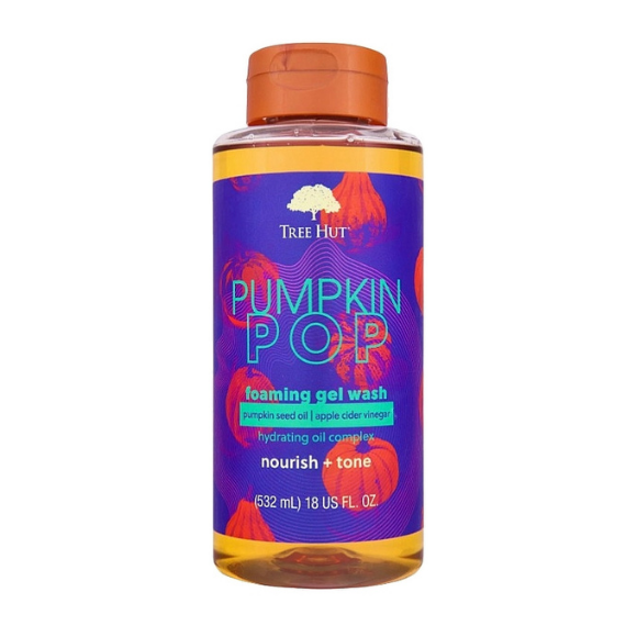Гель для душу Tree Hut Pumpkin Pop Foaming Gel Wash 532 мл - фото №1