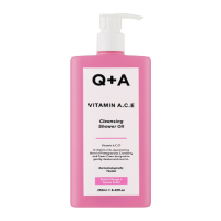 Вітамінізована олія для душу Q+A Vitamin A.C.E Cleansing Shower Oil 250 мл - фото №1