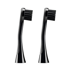 Насадки Carbon для электрической зубной щетки Curaprox Hydrosonic Black is white - фото №1