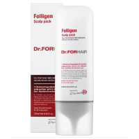 Оздоровлююча маска для шкіри голови Dr. FORHAIR Folligen Scalp Pack 250 мл - фото №1