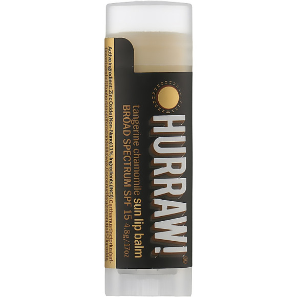 Бальзам для губ" Захист від сонця "Hurraw! Sun Protection Lip Balm SPF15 Limited Edition - фото №1
