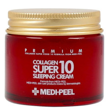 Ночной крем с коллагеном MEDI-PEEL Collagen Super 10 Sleeping Cream 70 мл - фото №1