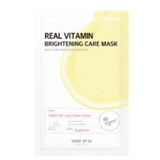 Вітамінна тканинна маска для обличчя Some By Mi Real Vitamin Brightening Care Mask 1 шт - 20 мл - фото №1