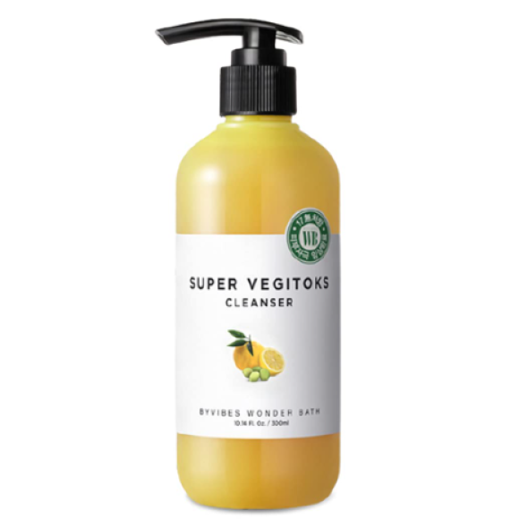 Детокс очищення для проблемної шкіри Wonder Bath Super Vegitoks Cleanser Yellow 300 мл - фото №1