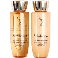 Антивіковий набір з женьшенем Sulwhasoo concentrated ginseng renewing water + emulsion - фото №1