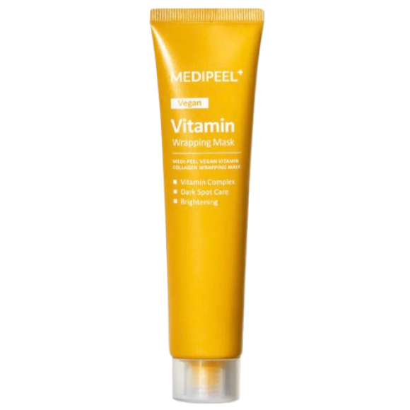 Вітамінна маска-плівка для сяйва шкіри Medi Peel Vegan Vitamin Collagen Wrapping Mask 70 мл - фото №1