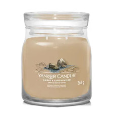 Ароматична свічка Amber & Sandalwood Medium Yankee Candle 368 г - фото №1