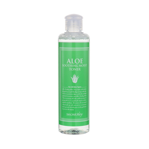 Пом’якшувальний і зволожуючий тонік “Алое і муцин” від Secret Key Aloe Soothing Moist Toner  - фото №1