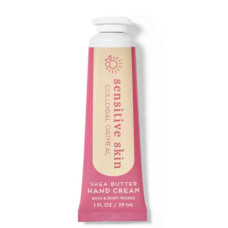 Парфумований  крем для рук Bath & Body Works Hand Cream Sensitive Skin With Colloidal Oatmeal 29 мл - фото №1