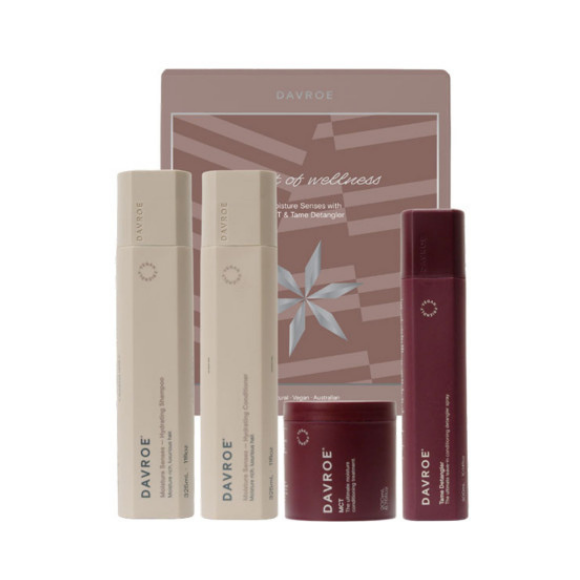 Набір для догляду за волоссям DAVROE Moisture Quad Pack - фото №1