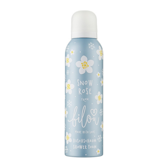Пінка для душу «Крижана троянда» Bilou Snow Rose Shower Foam 200 мл - фото №1