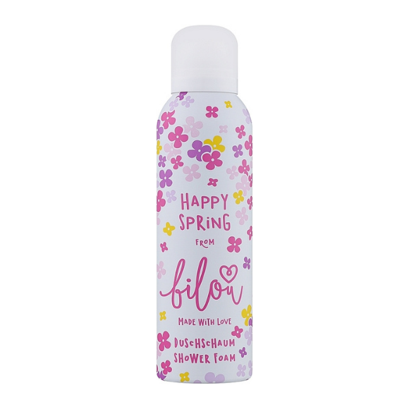Пінка для душа «Присмак весни» Bilou Happy Spring Shower Foam 200 мл - фото №1