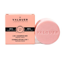 Твердий шампунь + Кондиціонер для кучерявого волосся 2 в 1 Valquer 2 In 1 Shampoo Bar Curly - фото №1