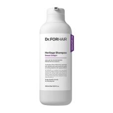 Антивіковий шампунь для ослабленої шкіри голови та тонкого волосся Dr.FORHAIR Hair Heritage Shampoo Sweet Delight 500 мл - фото №1