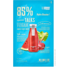 Зволожуюча тканинна маска для обличчя Missha Talks Vegan Squeeze Sheet Mask Hydro Booster - фото №1