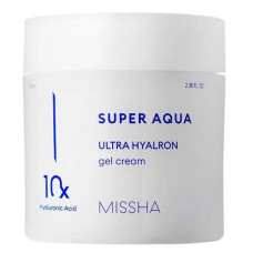 Зволожуючий гель-крем для обличчя Missha Super Aqua Ultra Hyalron Gel Cream - фото №1