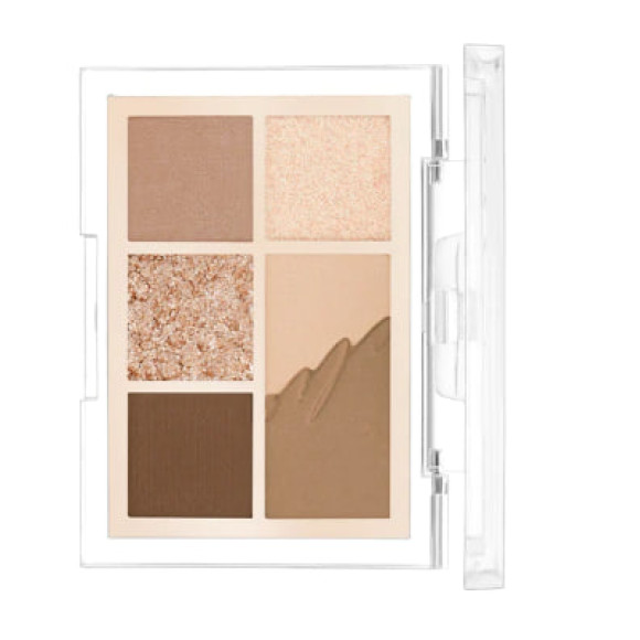 Палетка тіней для повік Clio pro eye palette  Mini 01 Mono Mood - фото №1