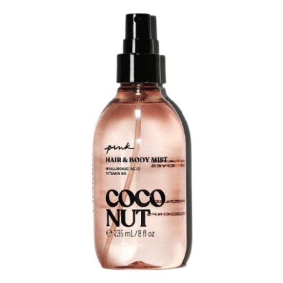 Парфумований міст для тіла і волосся Victoria's Secret PINK  Coconut Hair & Body Mist 236 мл - фото №1