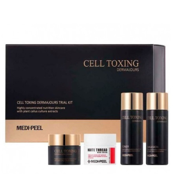 Набір омолоджуючих мініатюр Medi-Peel Cell Toxing Dermajours Trial Kit - фото №1