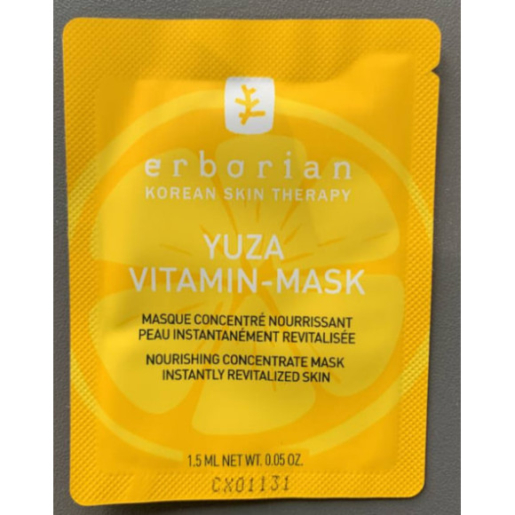 Вітамінна маска для обличчя Erborian Yuza Vitamin-Mask 1,5 мл - фото №1