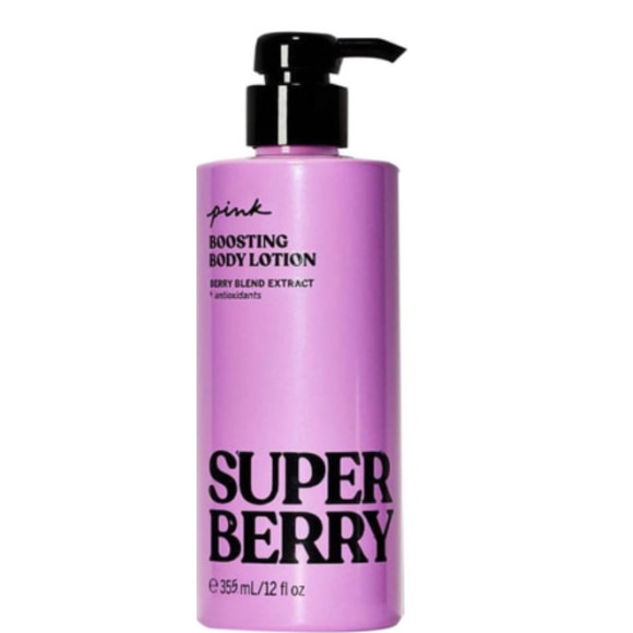 Парфумований лосьйон для тіла Victoria's Secret PINK Super Berry Lotion 355 мл - фото №1