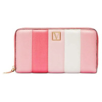 Гаманець жіночий рожевий Victoria's Secret Wallet Multicolor Stripe - фото №1