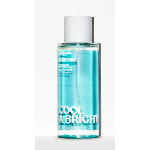 Парфумований спрей Victoria's Secret PINK  Cool & Bright body mist 250 мл - фото №1