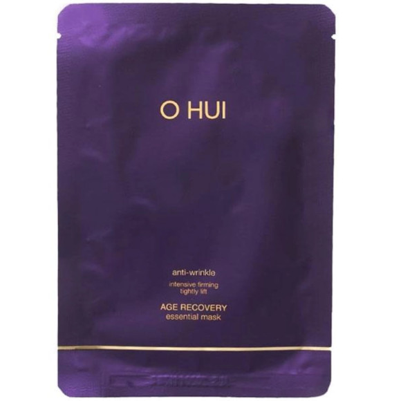Антивікова відновлювальна тканинна маска для обличчя O Hui Age Recovery Essential Mask 1 шт - 27 мл - фото №1